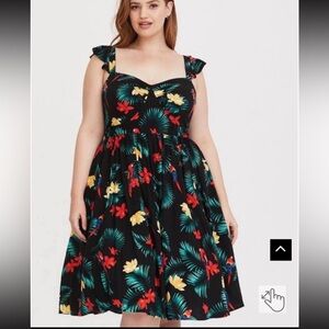 Beautiful tropical dress!